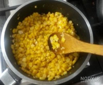 طرز تهیه ذرت مکزیکی اینستاگرام