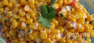 طرز تهیه ذرت مکزیکی بدون قارچ