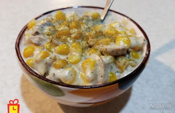 طرز تهیه ذرت مکزیکی بیرونی