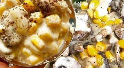 طرز تهیه ذرت مکزیکی ساده