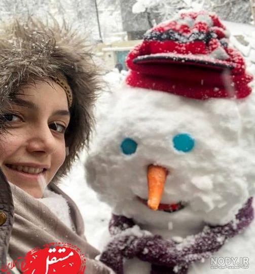عکس آدم برفی واقعی