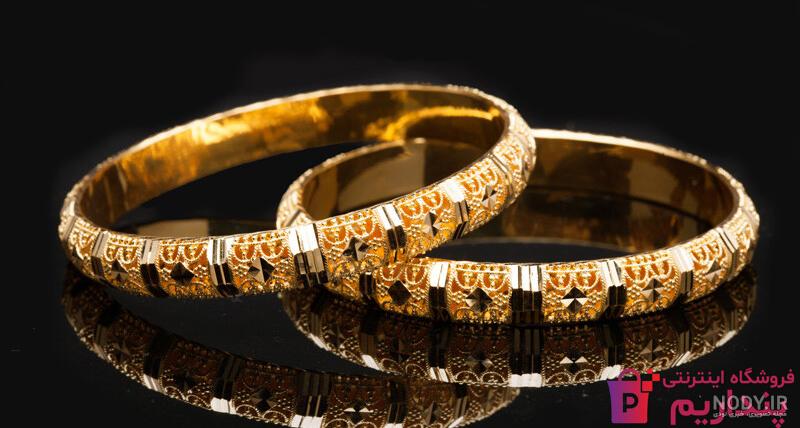 عکس دستبند طلا با قیمت روز