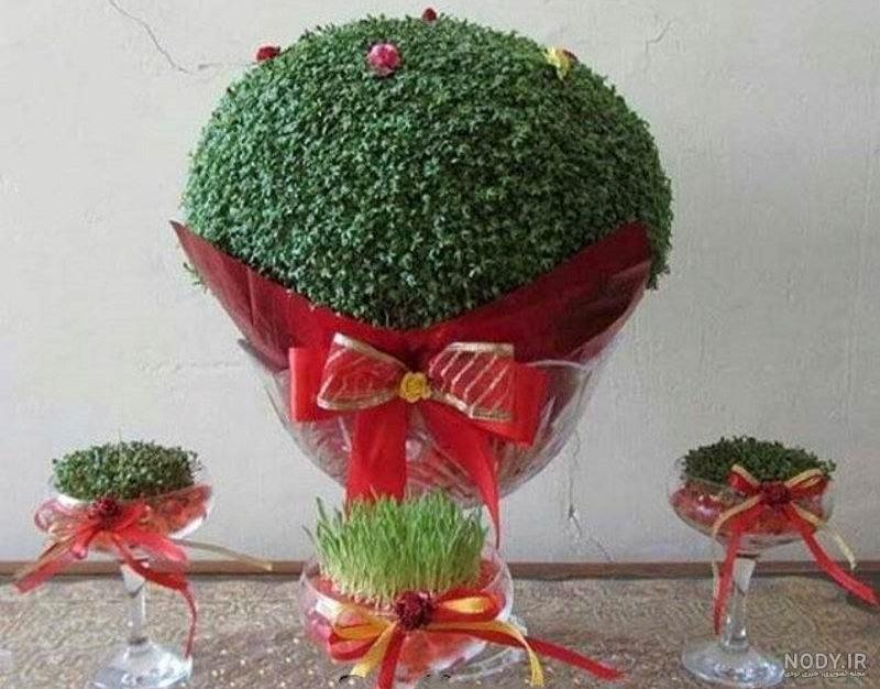 عکس سبزه عید خانگی عکس سبزه عید خانگی