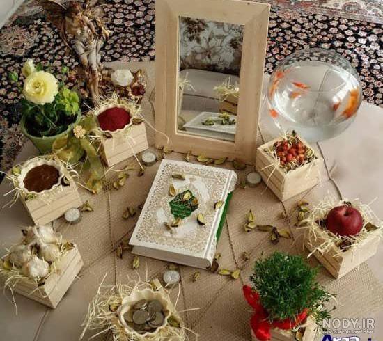 عکس سفره هفت سین جدید عکس سفره هفت سین جدید