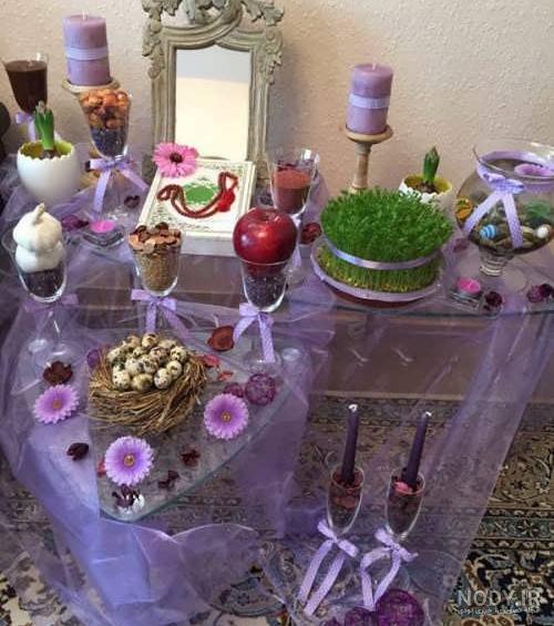 عکس سفره هفت سین کارتونی عکس سفره هفت سین کارتونی