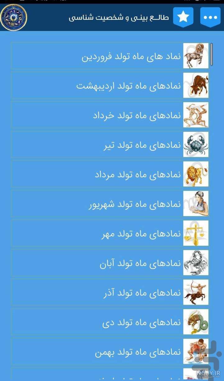 عکس طالع بینی ماه فروردین عکس طالع بینی ماه فروردین