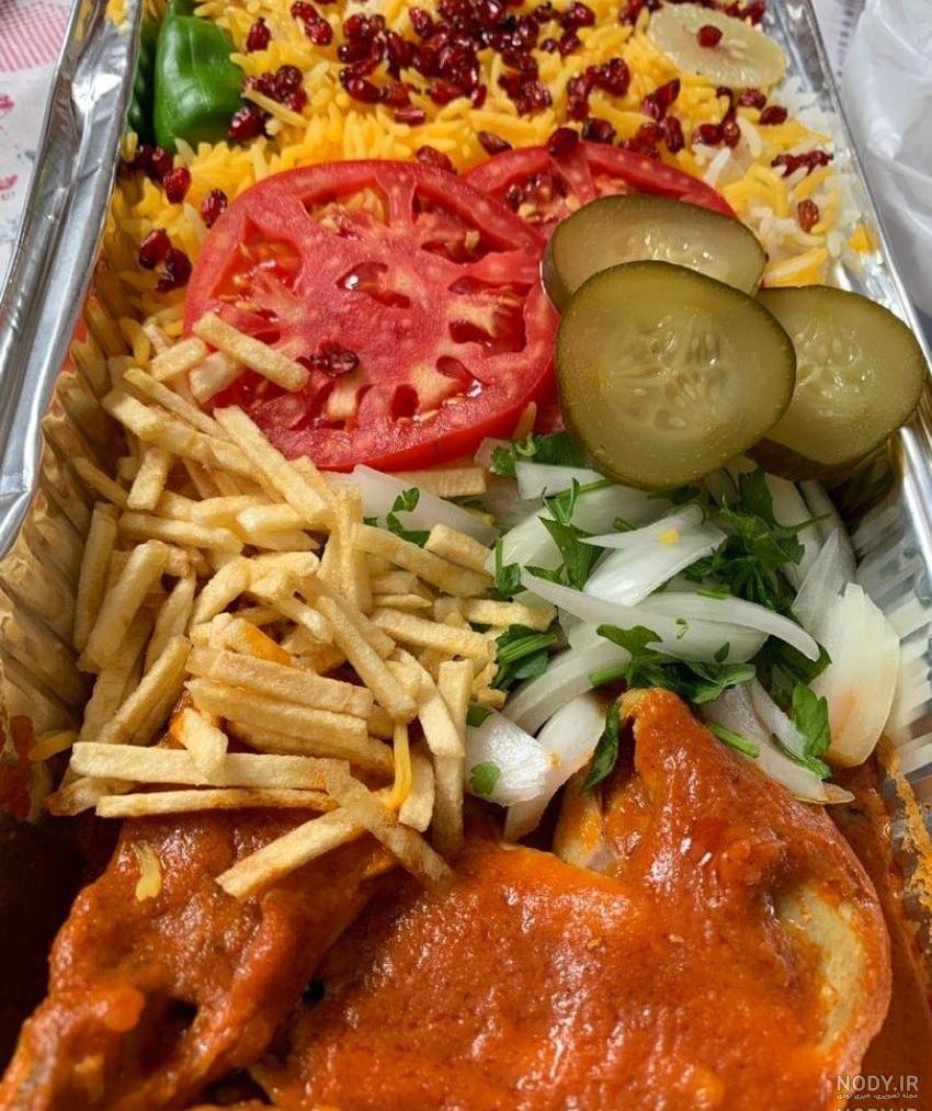 عکس فیک غذا خانگی