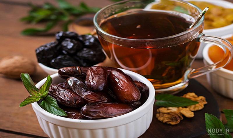 عکس چای افطار عکس چای افطار