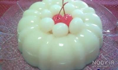 عکس ژله شیری