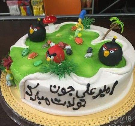 عکس کیک تولد امیر علی