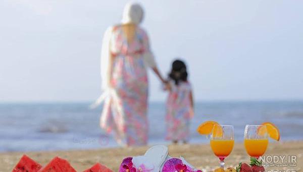 ژست عکس تولد کنار دریا ژست عکس تولد کنار دریا