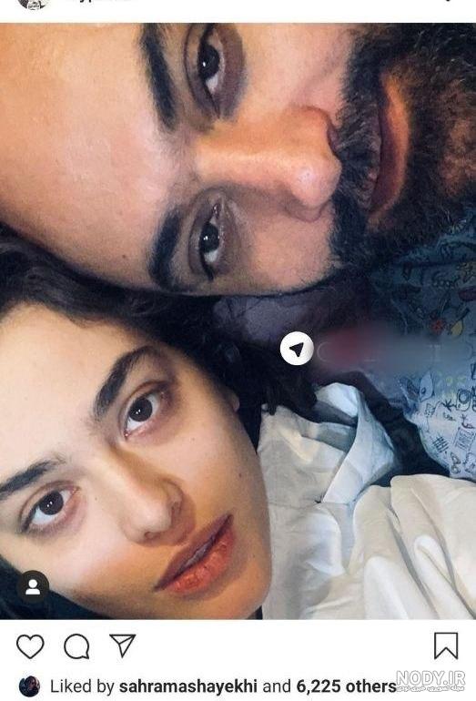 ریحانه پارسا و پویان مختاری اینستاگرام