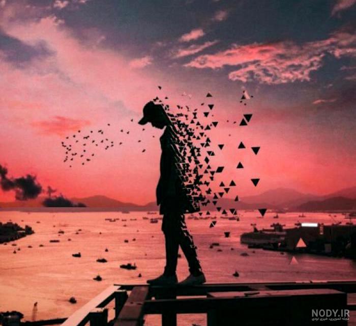 عکس غروب پاییز برای پروفایل