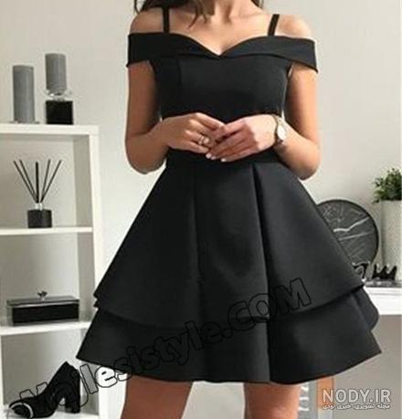 مدل لباس مجلسی دخترانه کوتاه عروسکی