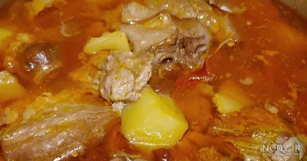آبگوشت مرغ افغانی