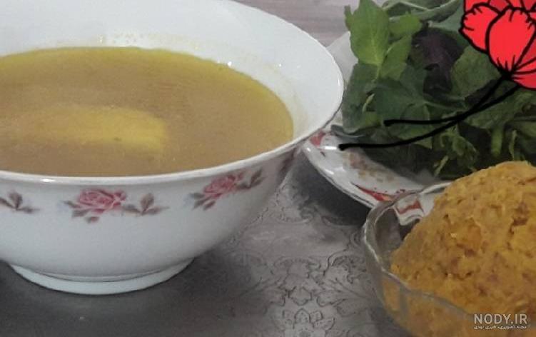 ابگوشت مرغ با رب