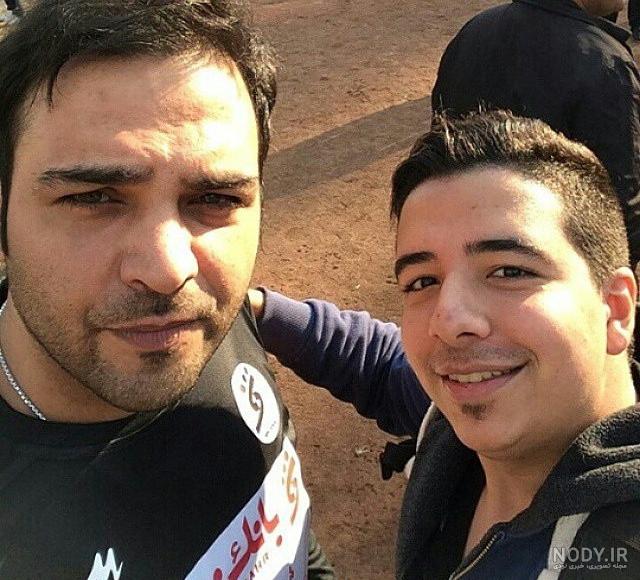 احسان مهدی در بچه مهندس احسان مهدی در بچه مهندس