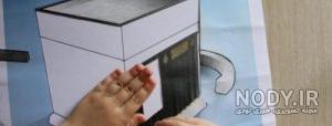 اوریگامی کعبه اوریگامی کعبه