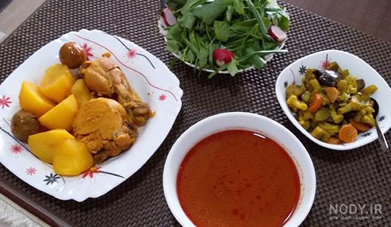 طرز تهیه آبگوشت ساده دونفره