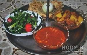 طرز تهیه آبگوشت ساده مرغ
