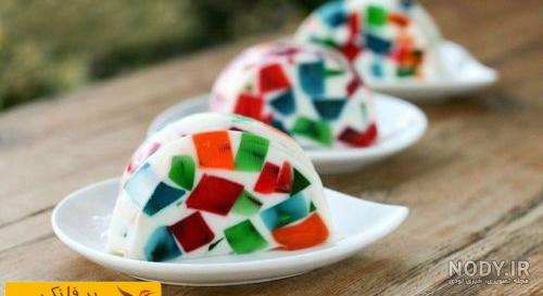 طرز تهیه ژله ساده ساده
