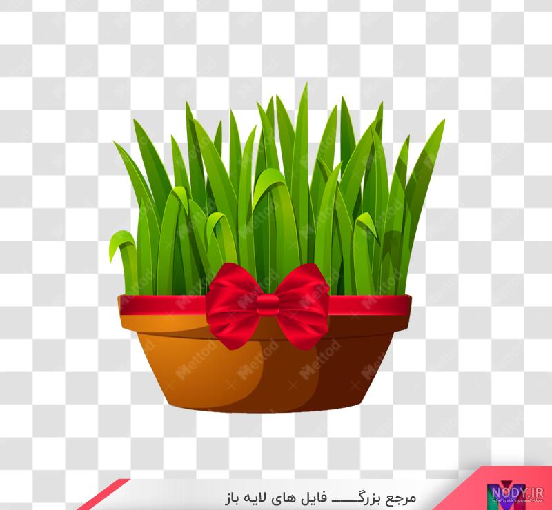 عکس تزیین سبزه برای عید عکس تزیین سبزه برای عید