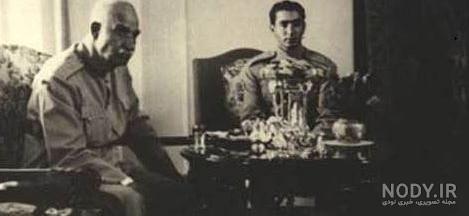 عکس رضا شاه و پسرش عکس رضا شاه و پسرش