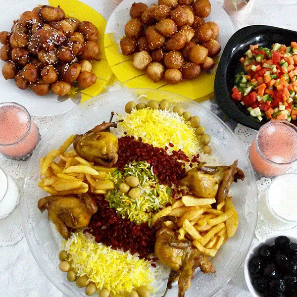 عکس غذا ماه رمضان