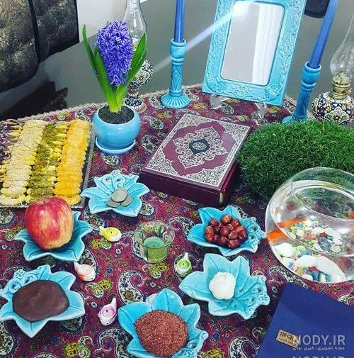 عکس فیک سفره هفت سین