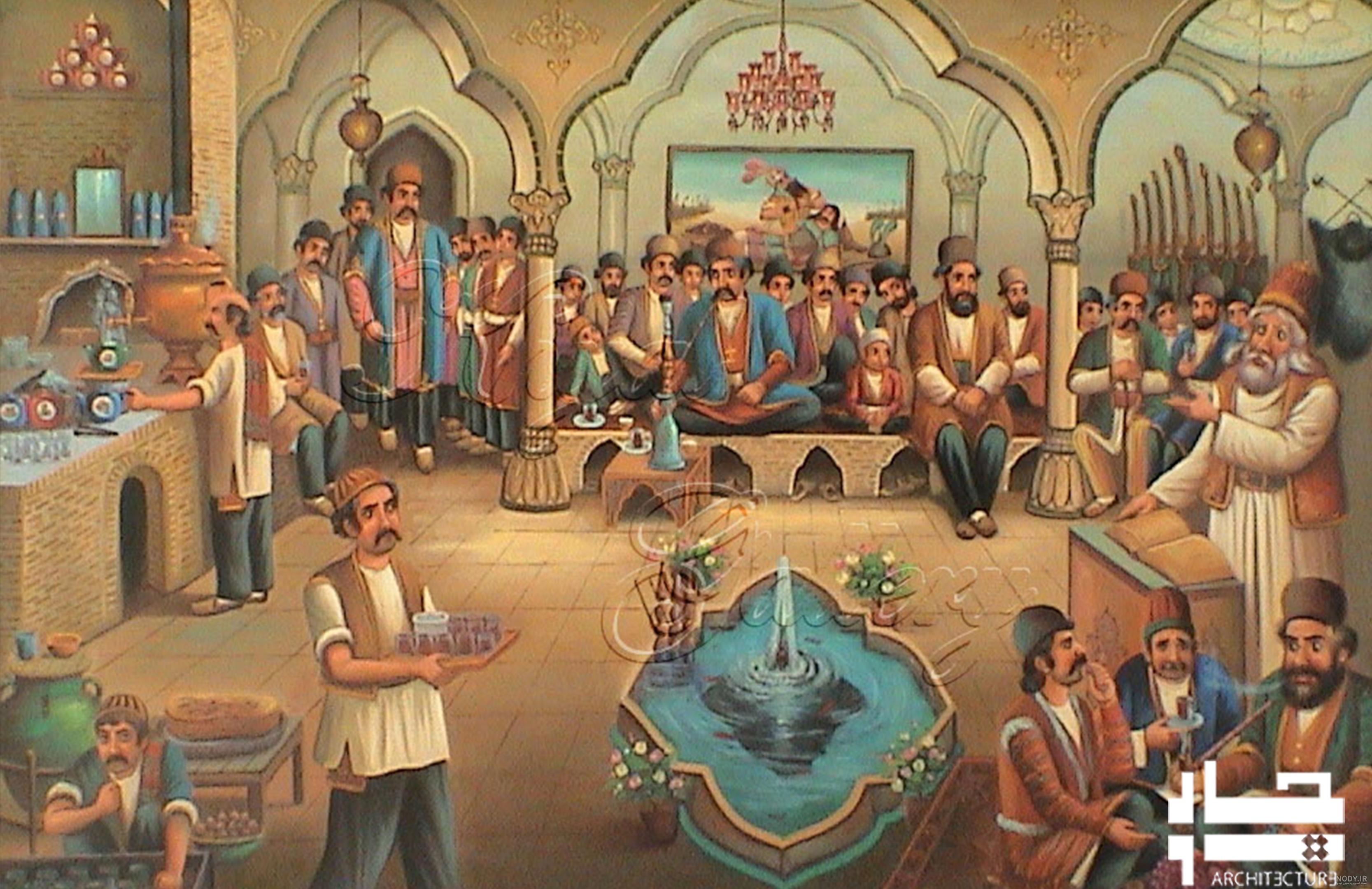 عکس قهوه خانه سنتی عکس قهوه خانه سنتی