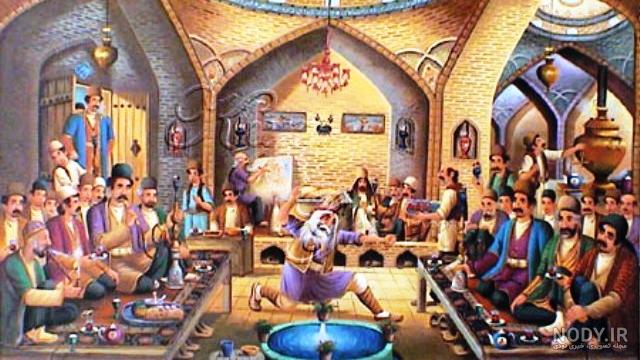 عکس قهوه خانه سنتی زنجان عکس قهوه خانه سنتی زنجان