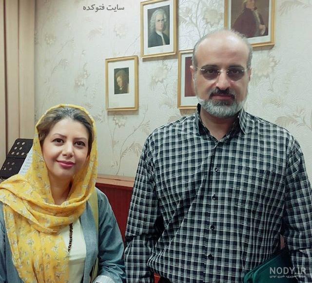 عکس محمد اصفهانی وهمسرش عکس محمد اصفهانی وهمسرش