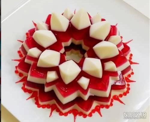 عکس ژله ساده خانگی