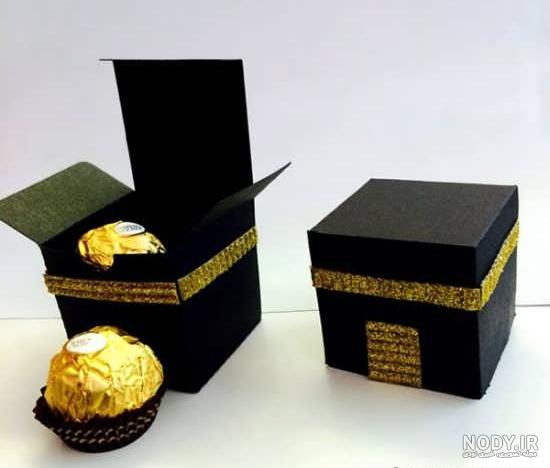 عکس کاردستی کعبه با مقوا عکس کاردستی کعبه با مقوا