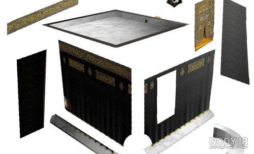 کاردستی کعبه با کاغذ رنگی کاردستی کعبه با کاغذ رنگی