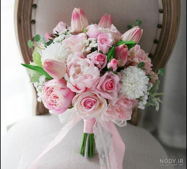 عکس دسته گل رز قرمز عاشقانه