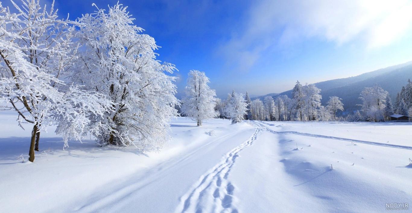 عکس زیبا از طبیعت زمستانی - عکس نودی