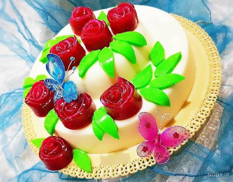 اموزش ژله تصویری تولدت مبارک اموزش ژله تصویری تولدت مبارک