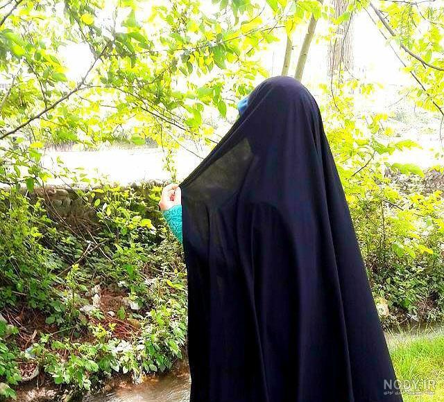 عکس دختر زیبا با حجاب برای پروفایل