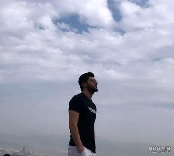 عکس سینا مهراد و همسرش واقعی