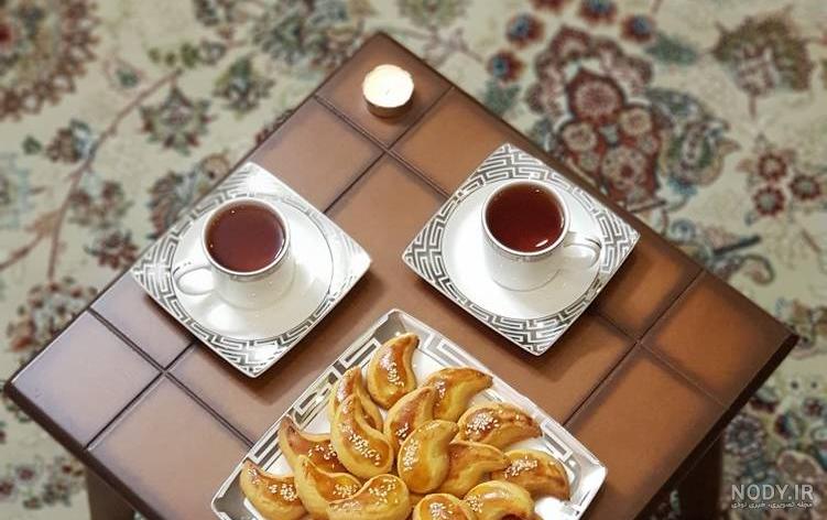 عکس چای شیرینی عکس چای شیرینی