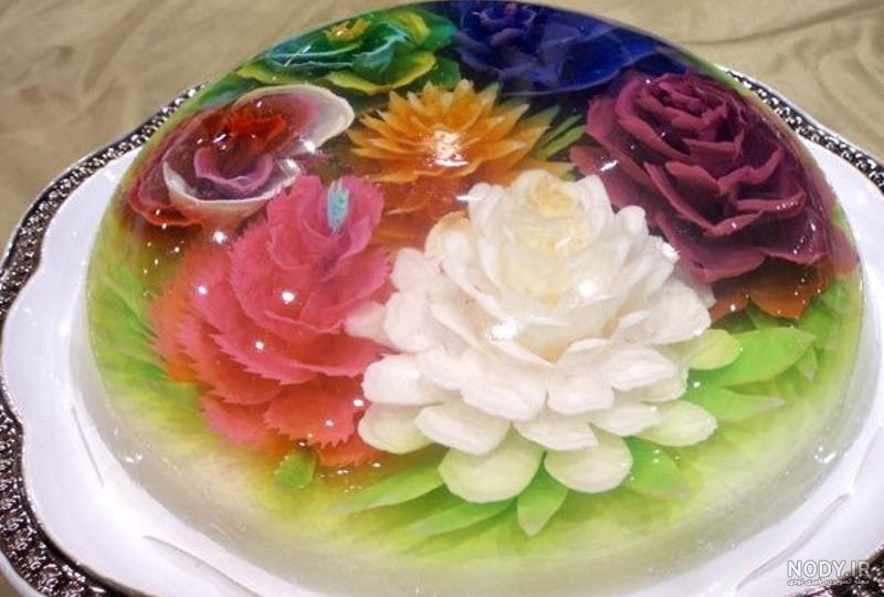 عکس ژله گل لاله عکس ژله گل لاله
