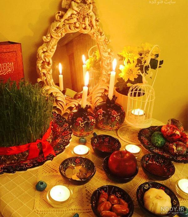 چیدن سفره هفت سین