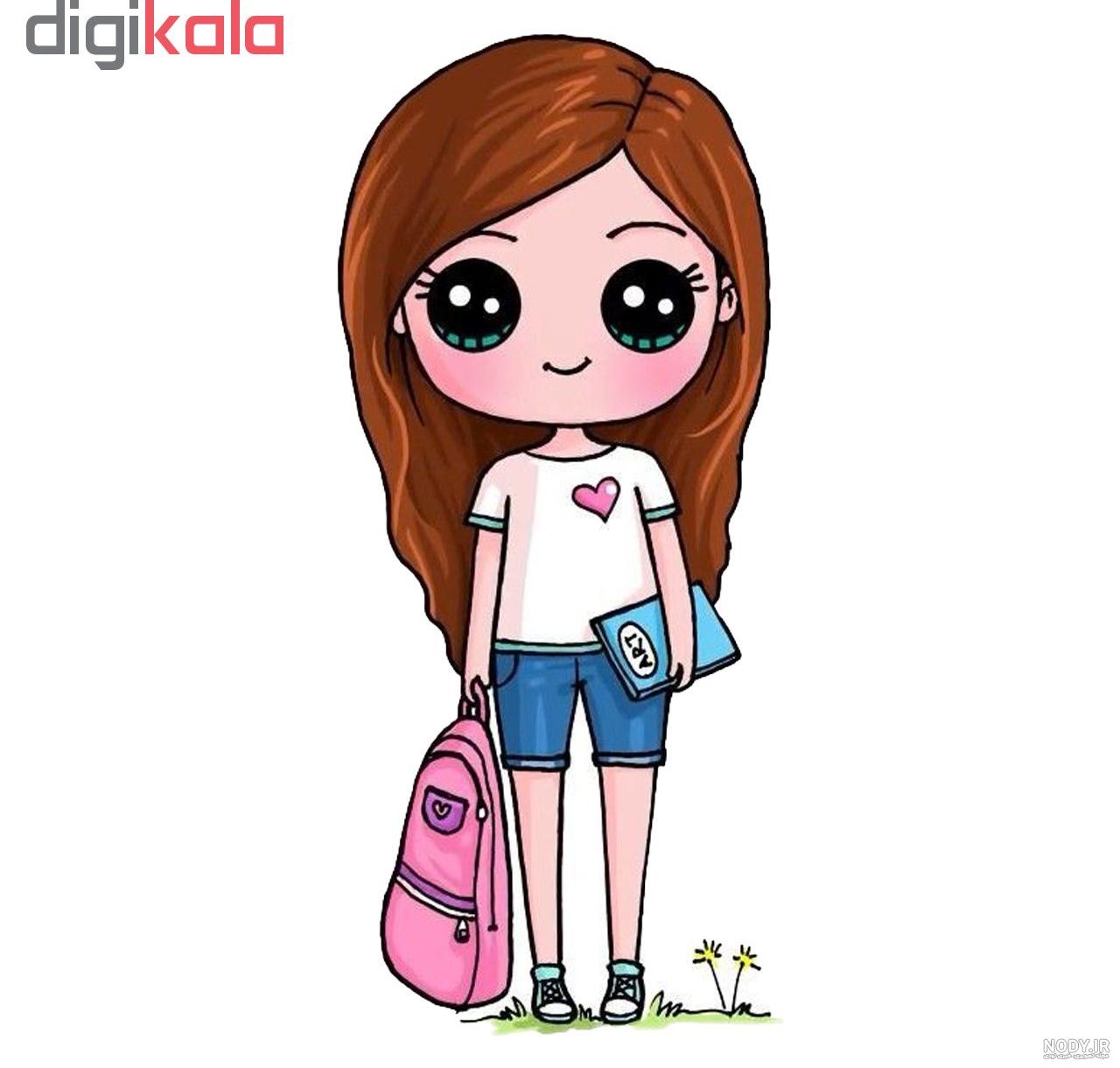 عکس استیکر دخترانه