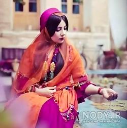 عکس دختر با لباس ترکی قشقایی برای پروفایل عکس دختر با لباس ترکی قشقایی برای پروفایل
