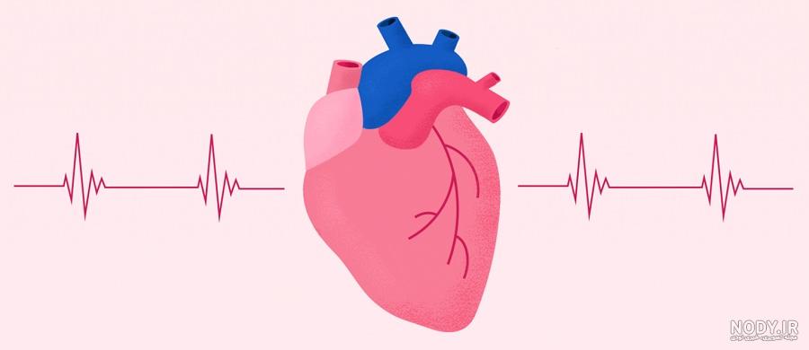 عکس قلب نقاشی ساده
