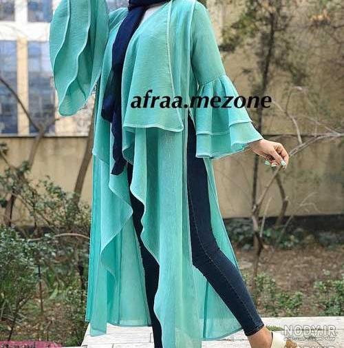 عکس مانتوی چاکدار بلند عکس مانتوی چاکدار بلند