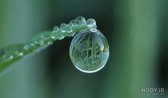  عکس قطره های باران