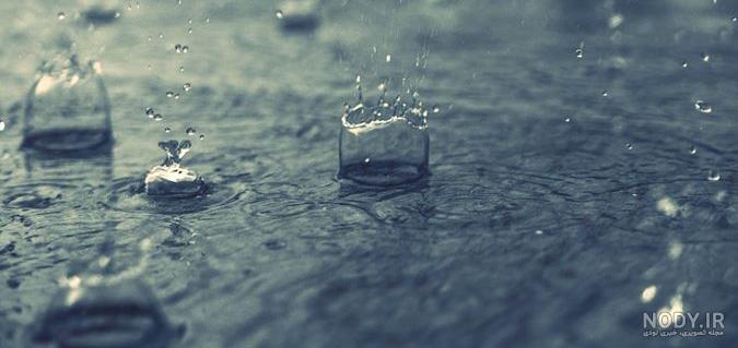  عکس قطره های باران