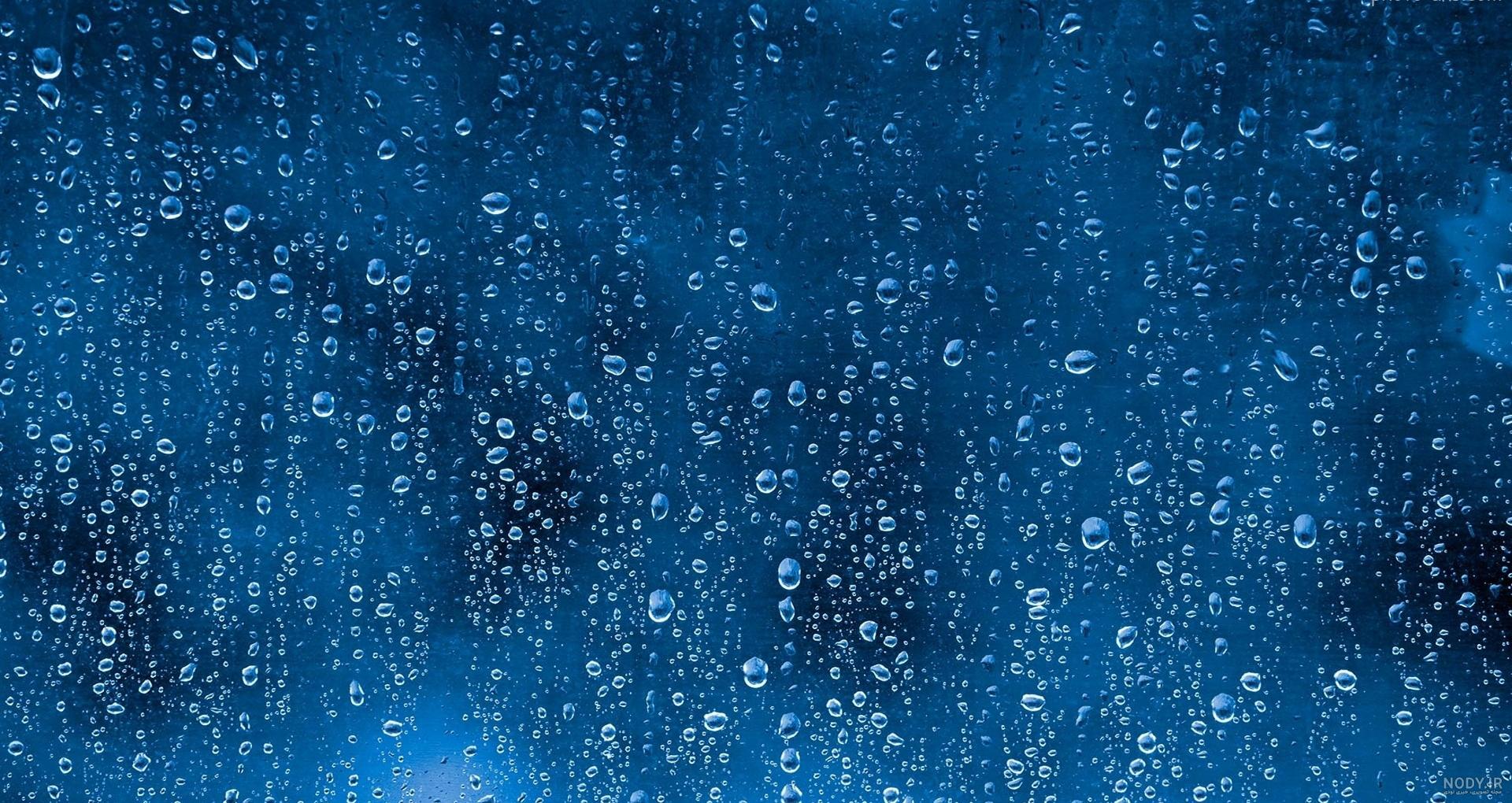  عکس قطره های باران